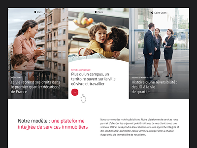 Nexity Corporate - Homepage (Pitch)