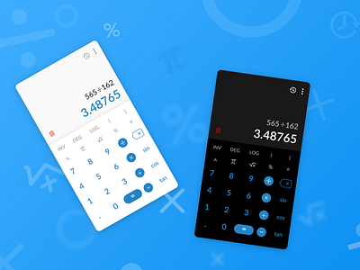 Daily UI Challenge #004 - Calculator Design