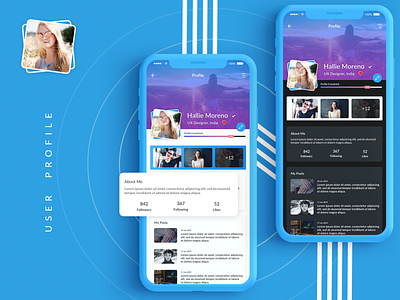 Daily UI Challenge #006 - User Profile