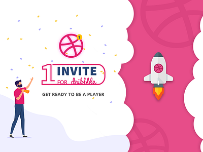 One Dribbble Invitation