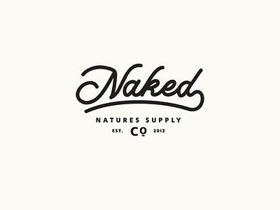 Naked supply co, by Stuart Smythe on Dribbble