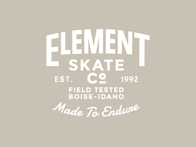 element skateboard logo