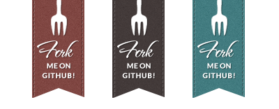 Fork me on GitHub! github web