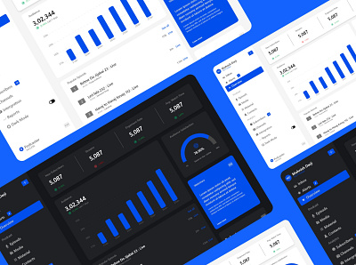 dashboard dark mode design ui ux