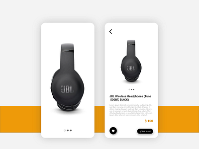 Online shopping ui design app design dribbble ui user interface ux