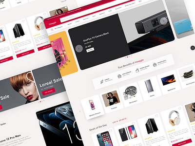 Multi vendor E-commerce store redesign..!!