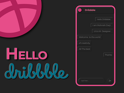 Hello Dribbble