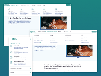 Degree Choices Navigation