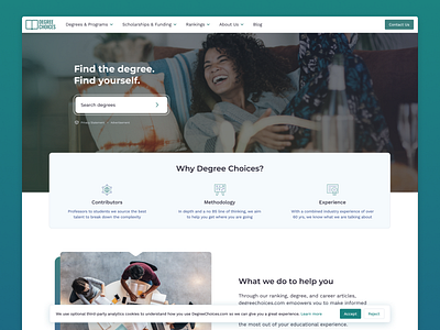 Degree Choices Homepage