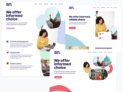 Team Odeon - Variations clean ui illustration logo variations web website