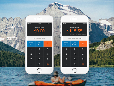 Discount Calculator app calculator discount mobile price purchase sale shopping tax ui ux