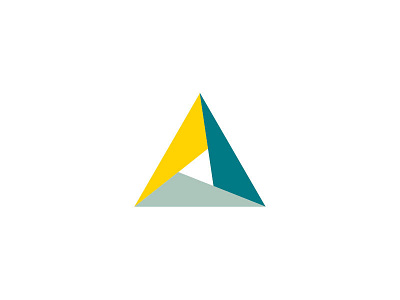 FlexDGrid logo angles green identity logo triangle yellow