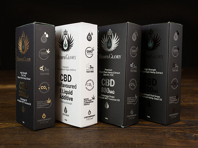 Hemp & Glory Packaging Design