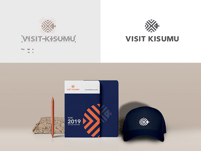 Visit Kisumu Logo art direction branding graphic design icon logo logo mark design minimal