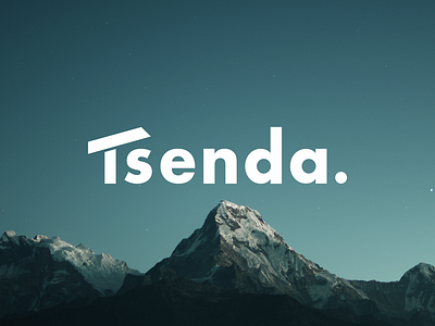 Tsenda Logo branding direction logo logodesign logotype minimal
