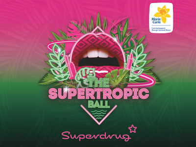 Superdrug Charity Event Branding
