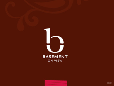 Basement on View Logo basement on view logo