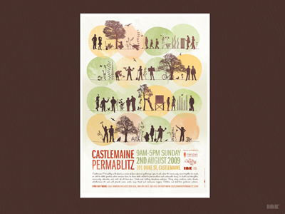 Castlemaine Permablitz Poster castlemaine permablitz poster