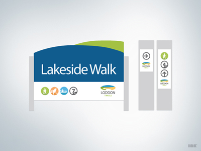 Loddon Trails Signage Concept icons loddon shire signage trails