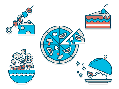 Food Icons app food icon icon design