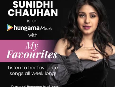 Listen to playlists curated by Sunidhi Chauhan on Hungama Music