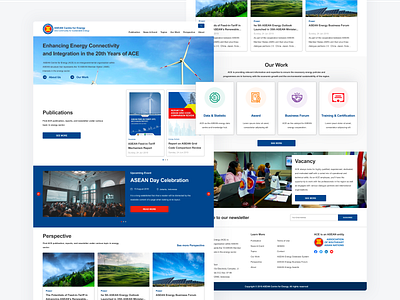 ASEAN Centre for Energy - Website Revamp