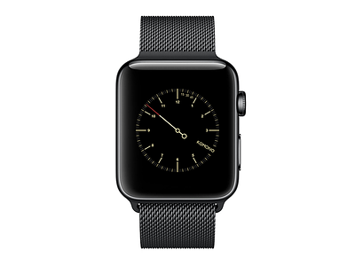 Komono - Watch face apple cigarro design ui ux watch