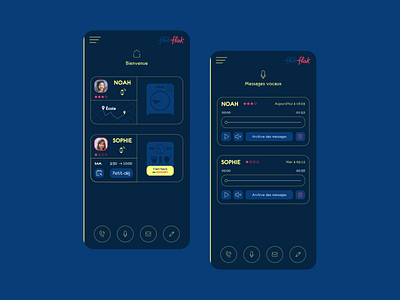 Flik Flak Connect – App concept