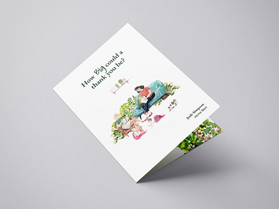 Poetry booklet with watercolour illustrations