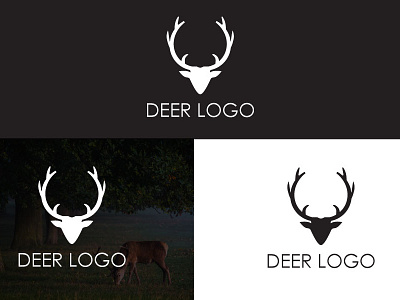Deer Logo branding dear dear logo design logo logos