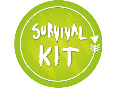 Survival Kit -sticker