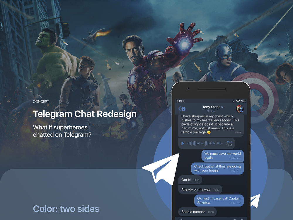 Telegram Design designs, themes, templates and downloadable graphic