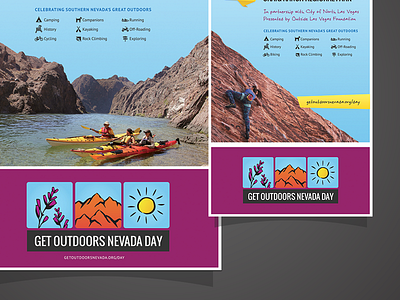 Get Outdoors Nevada Day Campaign get outdoors las vegas nevada print