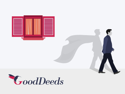 Good Deeds Illustration branding illustration landing logo page
