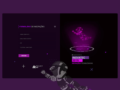 Inovatec 2019 - Subscriptions Page branding inovatec projectnip ui website