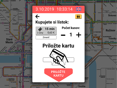 Transport ticket - select quantity buying ticket digital ticket goodux public transport select quantity ux optimalization ux redizajn