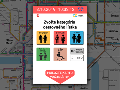 Transport ticket - passenger category selection bratislava buying ticket digital ticket goodux public transport slovakia