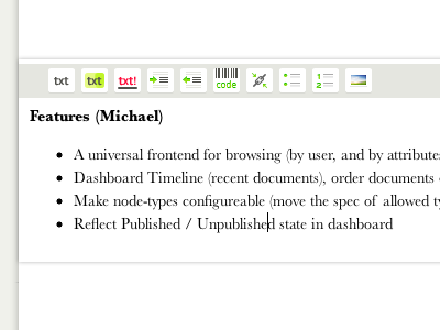 Rich Text Editor Icons cms icons rich text rich text editor substance.io