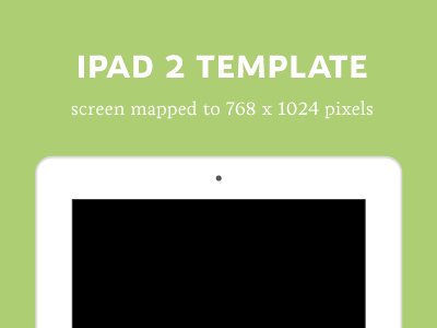 iPad 2 Template ipad 2 template