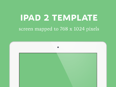 iPad 2 Detailed Template