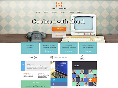 10th Magnitude cloud company home page website