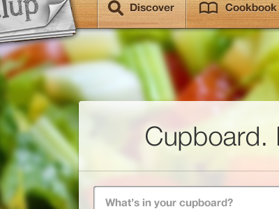 Our hackathon app Rustl Up... design food recipes ui