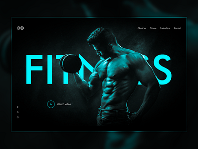 Gym Design bodybuilder bodybuilding design designer dribbble gym gym website minimal ui uidesign uiux uiuxdesign uiuxdesigner ux uxdesign website website design