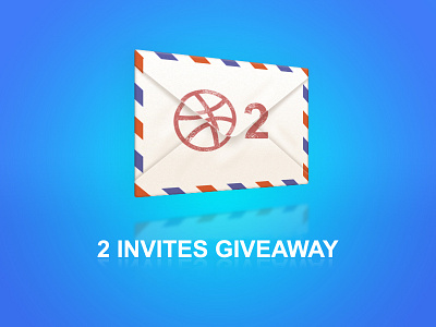 2 Dribbble Invites Giveaway draft dribbble giveaway invitation invite