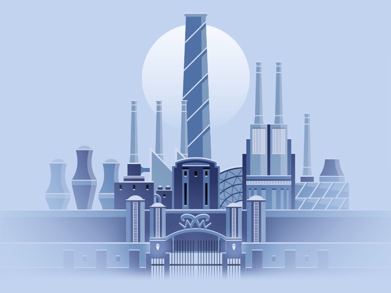 Chocolate Factory by Henry Hu on Dribbble