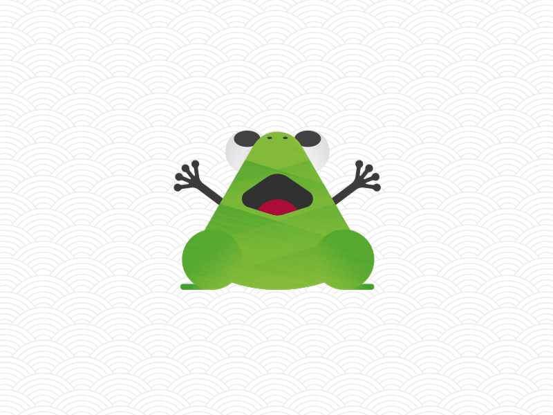 Frog Dumpling - Happy Dragon Boat Festival animation chinese dumpling festival frog green lettering logotype