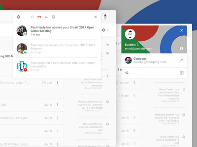 WIP - Google Gmail Redesign (Concept) III