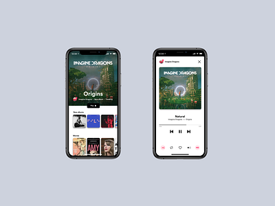 Music streaming app