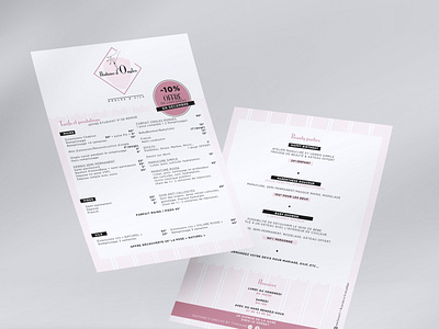 Branding for a beauty salon