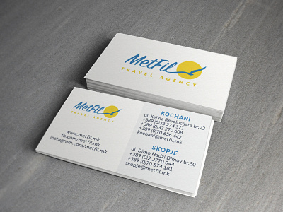 Business card - Travel agency